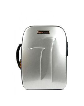 Estuche clarinete Si b. Bam Nuevo Trekking TREK3027MS Aluminio cepillado