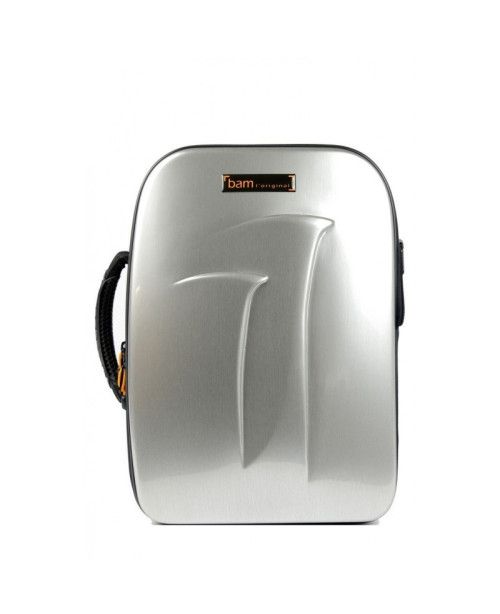 Estuche clarinete Si b. Bam Nuevo Trekking TREK3027MS Aluminio cepillado