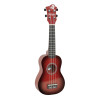 Ukelele Soprano Octopus UK-205RDB Rojo Burst