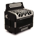 Acordeón FBbEb Hohner Compadre A-48421 Negro