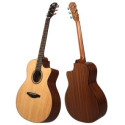 Guitarra Acústica Veelah VGACSM Tapa Abeto Cutaway