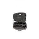 Estuche clarinete doble Si b./La Bam Nuevo trekking TREK3028S Carbon