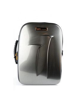 Estuche clarinete doble Si b./La Bam Nuevo trekking TREK3028S Silver carbon