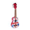 Ukelele Soprano Octopus UK-205UJR Union Jack Roja