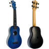 Ukelele Soprano Flight TUS-35DB Travel Azul Fuerte