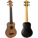 Ukelele Soprano Flight TUSL-50 Travel Concert Scale Salamander