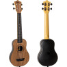 Ukelele Soprano Flight TUSL-50 Travel Concert Scale Salamander