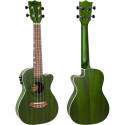 Ukelele Concert Flight DUC-380CEQ Gemstone Electroacustico Jade