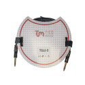 Cable Jack-Jack TCM TGJJ-3 Conector Dorado 3 Metros