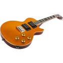 Ukelele Tenor Flight Rock Series Centurion Vintage Gold Electric