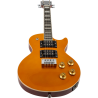 Ukelele Tenor Flight Rock Series Centurion Vintage Gold Electric