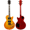 Ukelele Tenor Flight Rock Series Centurion Vintage Burst Electric