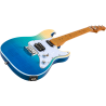 Ukelele Tenor Flight Rock Series Pathfinder Transparent Blue Electric