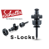 Estuche New S-Locks Schaller Negro Cromo 14010401