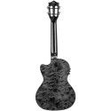 Ukelele Tenor Lanikai QM-BKCET Quilted Maple Electrificado Black