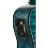 Ukelele Tenor Lanikai QM-BLCET Quilted Maple Electrificado Blue