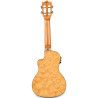 Ukelele Concert Lanikai QM-NACEC Quilted Maple Electrificado Natural