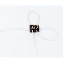 Juego 6 cubos String Tie Guitarra Clásica TSTGB Negro
