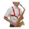 Cordón Saxo BG S-409SH Arnés Hombre Rojo