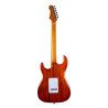Guitarra Eléctrica Jet JS600-TRS-HSS Transparent Red