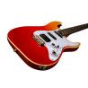 Guitarra Eléctrica Jet JS600-TRS-HSS Transparent Red