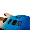 Guitarra Eléctrica Jet JS1000-QTBL Azul Transparente
