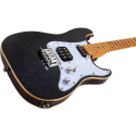 Ukelele Tenor Flight Rock Series Pathfinder Transparent Black Electric