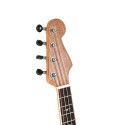 Ukelele Tenor Bones BA-5TB Azul Transparente Electrificado