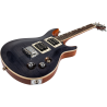 Ukelele Tenor Flight Vanguard Rock Series Transparent Black