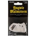 Bolsa 6 Púas Dunlop YJMP-01WH Yngwie Malmsteen 1,50 Blanca