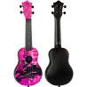Ukelele Soprano Flight UTS-40 Ultra Travel Series Pink Rules