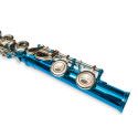 Flauta Travesera Taylor Collins TCFL-538LB Platos cerrados Azul Claro