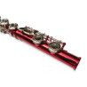 Flauta Travesera Taylor Collins TCFL-538RD Platos cerrados Roja