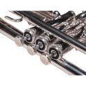 Trompeta Taylor Collins TCTR-01HD Plateada en Sib