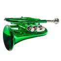 Trompeta  Pocket Taylor Collins TCPTR-13 GR Verde en Sib