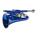 Trompeta  Pocket Taylor Collins TCPTR-13 BL Azul en Sib