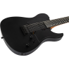 Guitarra Eléctrica Spira 7 Cuerdas T407-MBK Satin Black