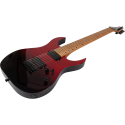 Guitarra Eléctrica Spira 7 Cuerdas S457-TRD Transparent Red