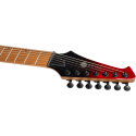 Guitarra Eléctrica Spira 7 Cuerdas S457-TRD Transparent Red