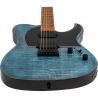 Guitarra Eléctrica Spira T450-TDB Transparent Blue