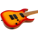 Guitarra Eléctrica Spira 7 Cuerdas S507-QFB Fireburst