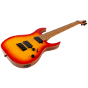 Guitarra Eléctrica Spira 7 Cuerdas S507-QFB Fireburst