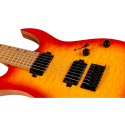 Guitarra Eléctrica Spira 7 Cuerdas S507-QFB Fireburst