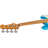 Ukelele Bajo Flight Rock Series Mini Bass LPB