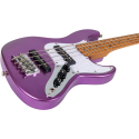 Ukelele Bajo Flight Rock Series Mini Bass Purple