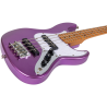Ukelele Bajo Flight Rock Series Mini Bass Purple