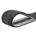 Correa Guitarra o Bajo BG Premium Duo Cuero Blanco y Negro Cocodrilo