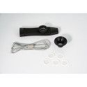 Kazoo Ripple Phono Kazoo plástico negro
