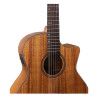 Guitarra Acústica Veelah VGACE-Koa Cutaway Electrificada 12 cuerdas