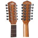 Guitarra Acústica Veelah VGACE-Koa Cutaway Electrificada 12 cuerdas
